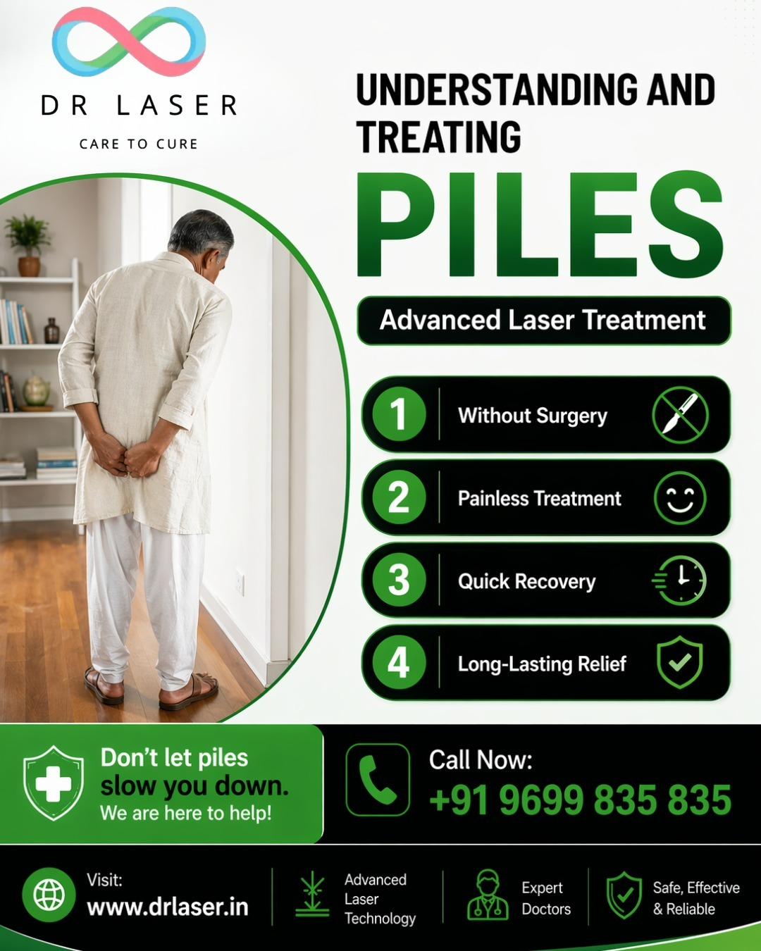 Struggling with piles? You don’t have to live with the discomfort.