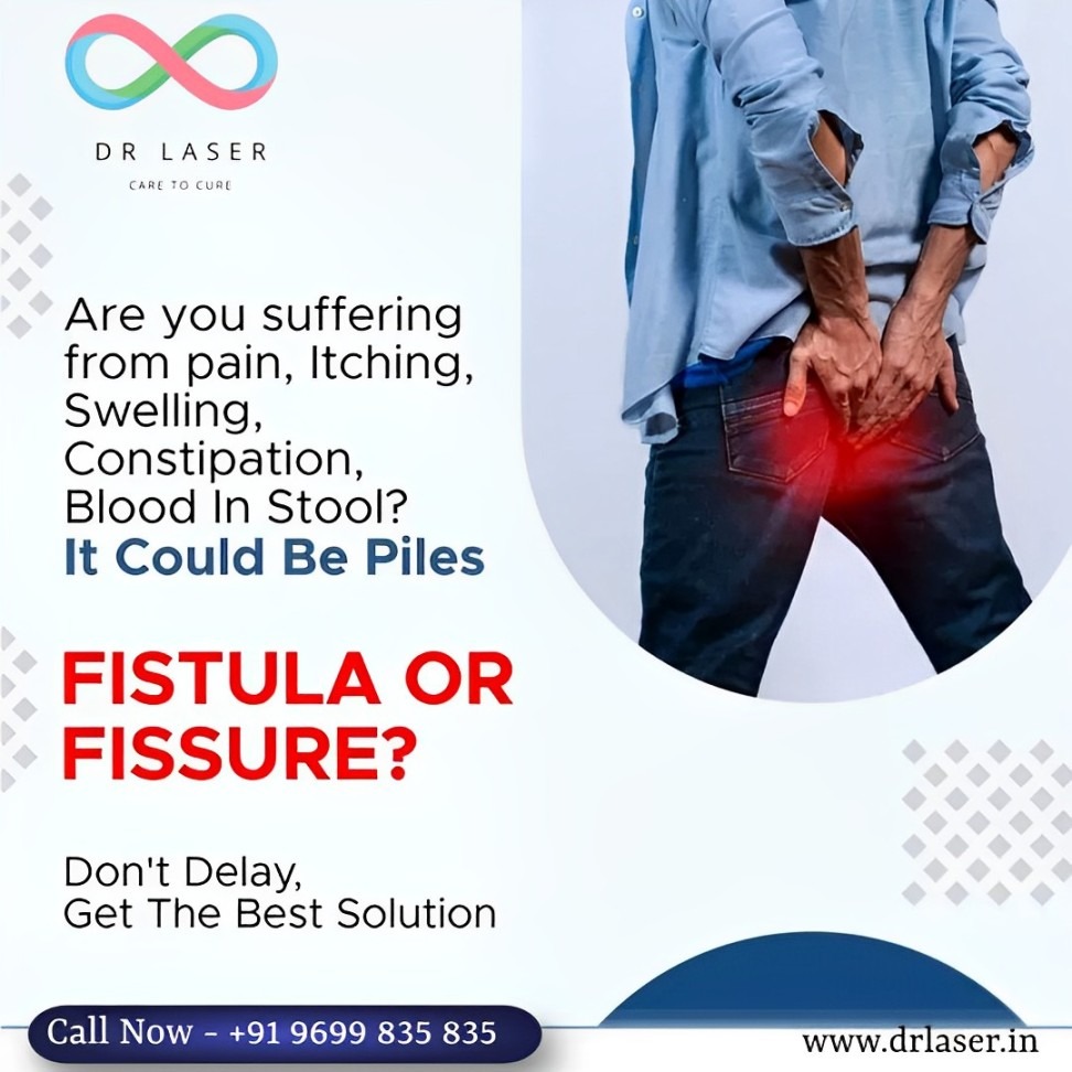 Are you experiencing discomfort like pain, itching, swelling, or noticing blood in your stool? It might be indicative of piles, fistula, or fissure. Don't let these symptoms linger.