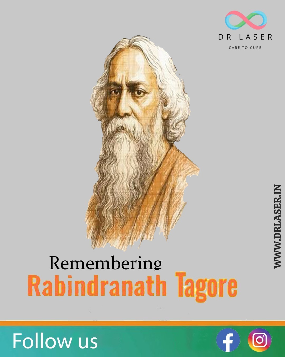 Remembering Rabindranath Tagore, the literary legend whose words continue to heal hearts and inspire minds.