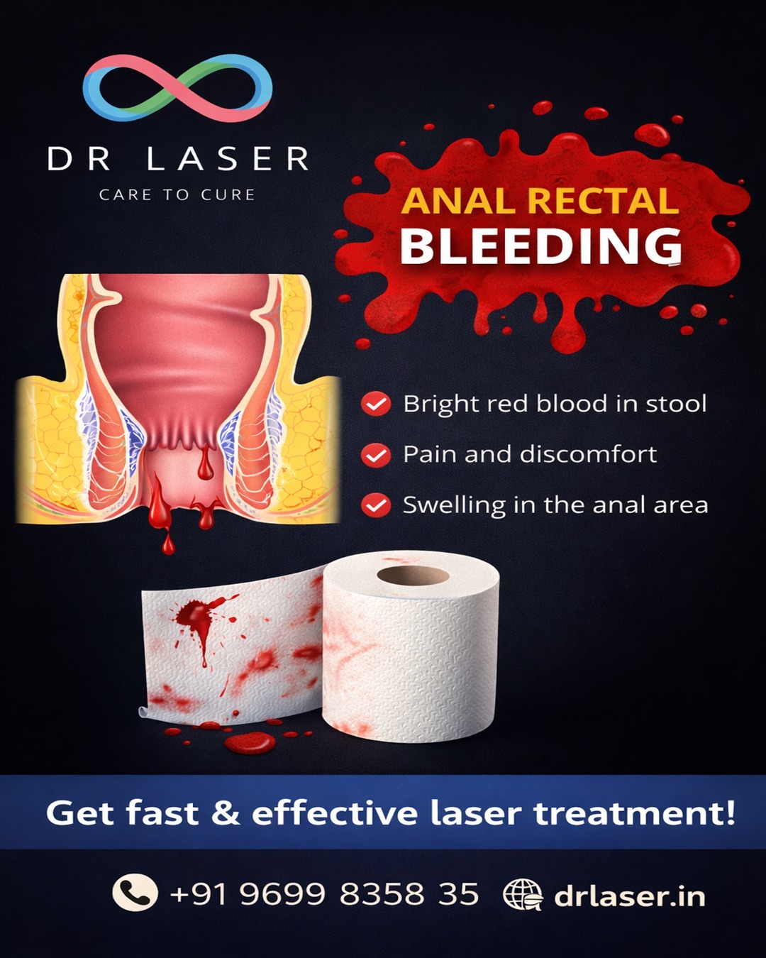 Experiencing anal or rectal bleeding can be alarming and should never be ignored.