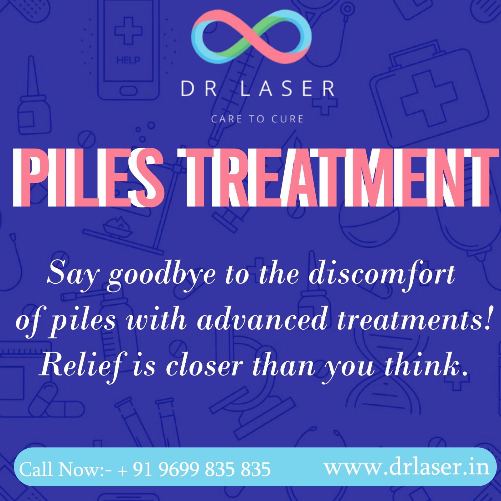 Struggling with Piles? Let Dr. Laser Help You Heal