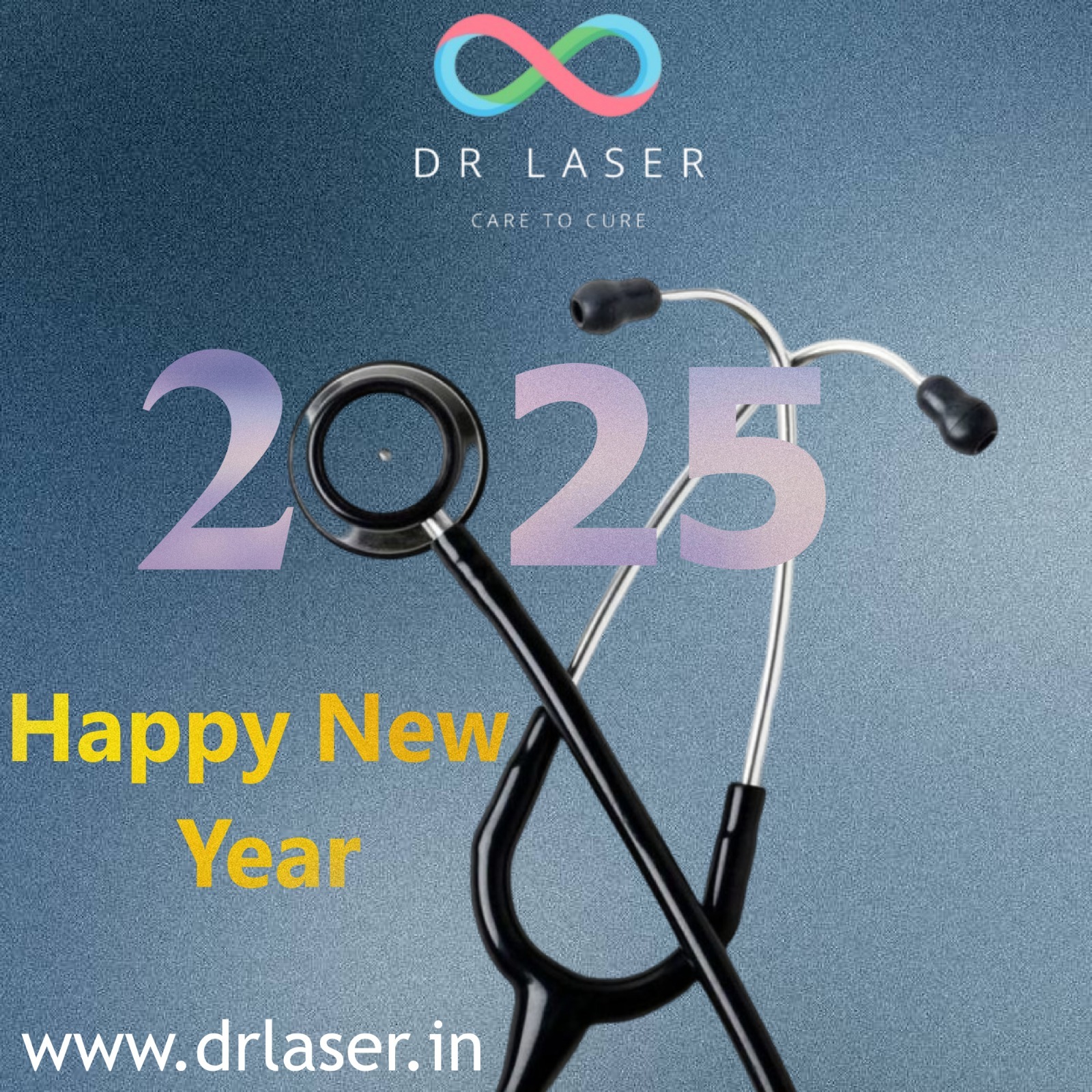 Happy New Year 2025 from DR LASER!