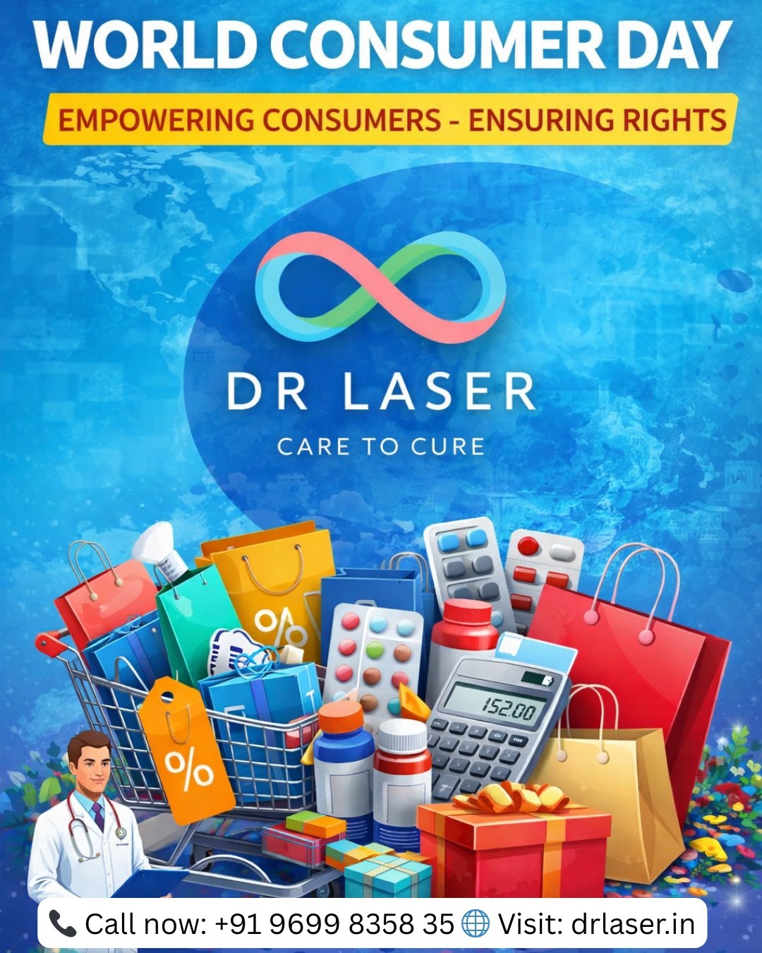 On World Consumer Day, we celebrate the importance of awareness, trust, and the right to safe healthcare choices.